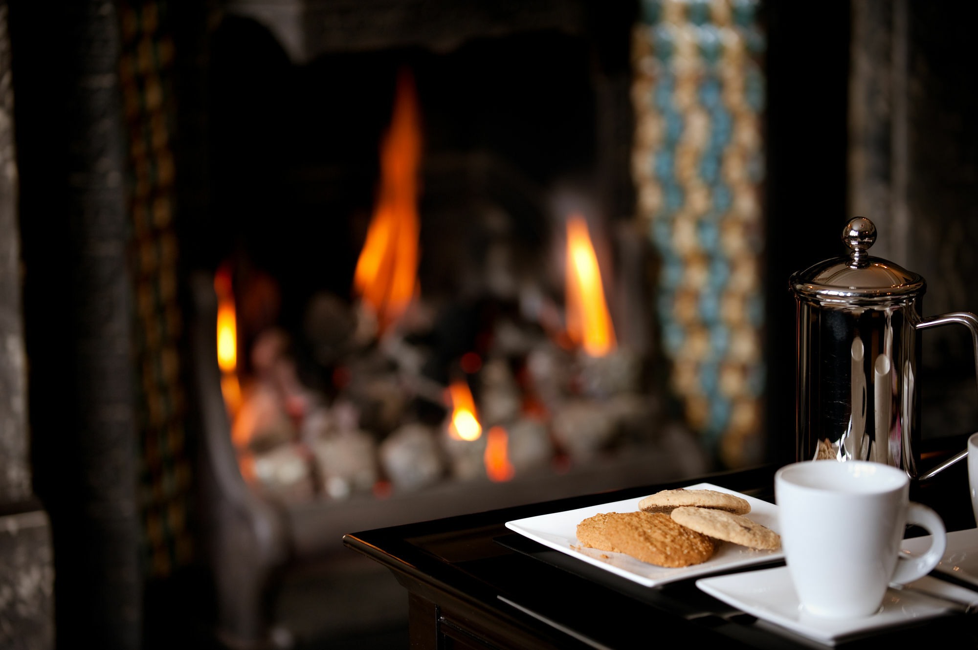 Hotel The Grafton Boutique à Harrogate Extérieur photo A fireplace in the hotel